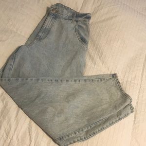 Denim light blue boyfriend jeans